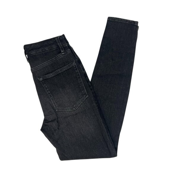 Good American Good Legs Skinny Jeans Size 2/26 Black218 Sculpting Denim GL336BT - Picture 3 of 12